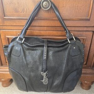 CELINE Carriage Metal Leather Bag